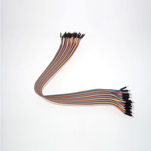 Buy cheap 40cm 40 Pin Male To Male Dupont Jumper Wires from wholesalers