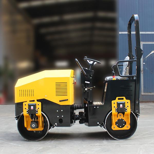 Buy cheap Full Hydraulic 2 Ton Ride-On Double Drum Vibratory Roller Compactor with CHANGCHAI Engine from wholesalers