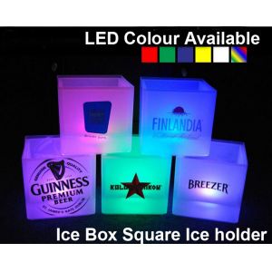Buy cheap LED Ice bucket ice box ice barrel plastic cooler box from wholesalers