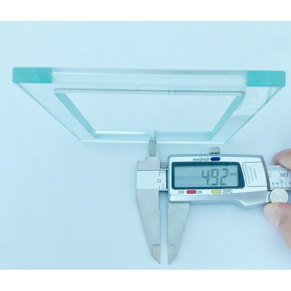 Quality 6mm Tempered Glass Panels Polished Edge For LCD Screen for sale