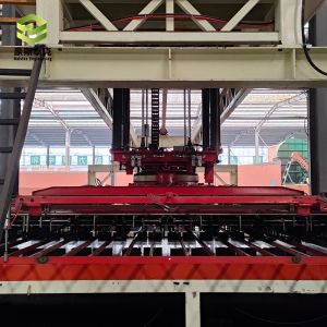 Buy cheap CE ISO certified brick plant frame stacking machine to stack bricks reliably suitable for various brick types and production capacities from wholesalers
