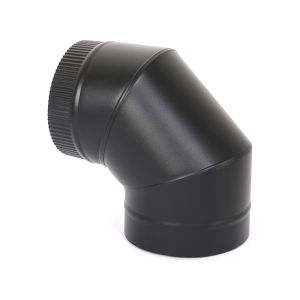 Buy cheap Customized Black Chimney Pipe Rain Cap Spigot Locking Connection 1mm Thick from wholesalers