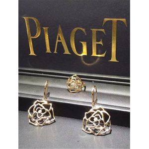 Buy cheap Piaget diamonds of hollow  rose ring 18kt gold  with white gold or yellow gold from wholesalers