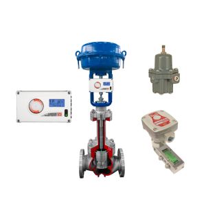 Flowserve Logix 520md Electro Pneumatic Control Positioner With Chinese Valve