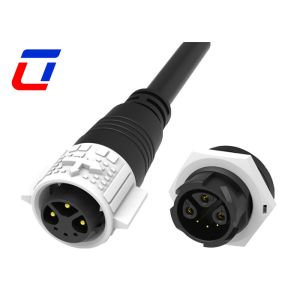 Power Signal Waterproof Plug Socket 6 Pin Waterproof Landscape Lighting