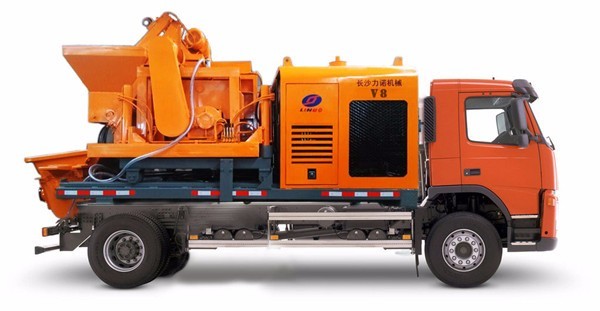 Quality 30m3/H 8Mpa Truck Mounted Diesel Concrete Mixer Pump for sale