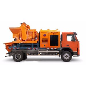 Buy cheap 30m3/H 8Mpa Truck Mounted Diesel Concrete Mixer Pump from wholesalers
