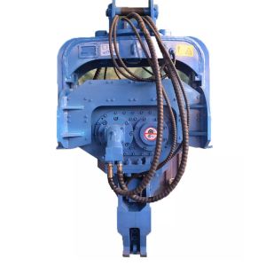 Buy cheap 30Ton Excavator Construction Machinery Attachment Hydraulic Vibrating Hammer With 2.5M Vice Arm And Q355/NM400/HARDOX450 from wholesalers