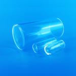 Buy cheap Od 30 Mm Fused Silica Tube With Round Flat Head At One End from wholesalers