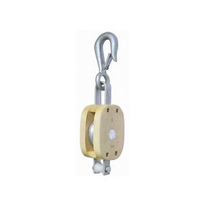 JTWP-A1 Regular Wood Pulley(single wheel with hook)