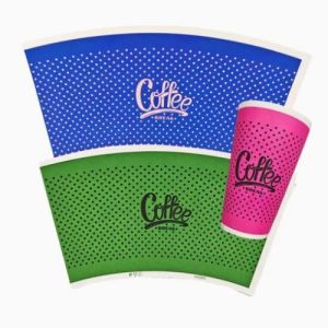 Buy cheap Greaseproof 1-7 Colors Custom Eco Friendly Recycle Take Away New Design Paper Cup Fan from wholesalers
