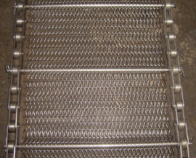 Buy cheap ODM High Temperature Diamond Mesh Steel Wire With Chain Driven from wholesalers