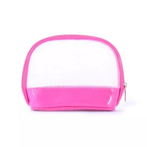 Buy cheap Travel Portable Pink Wash PU Transparent PVC Cosmetic Bag from wholesalers