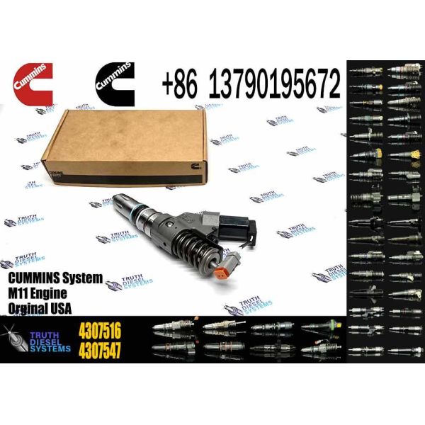 Buy cheap New Condition Common Rail Diesel Fuel Injector 4307516 3411761 3411845 4307547 for M11 Excavator QSM11 ISM11 M11 from wholesalers