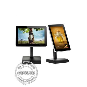 Buy cheap 10.1inch Desktop Rotate Restaurant Touchscreen Ordering Machine DC Powered Android Advertising Media Player from wholesalers