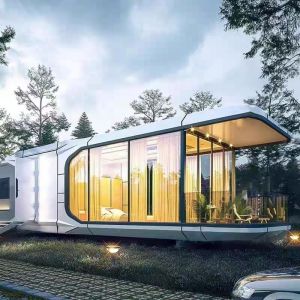 Buy cheap Portable Space Capsule House with 8 Ton Capacity and Steel Frame from wholesalers