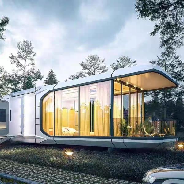 Buy cheap Portable Space Capsule House with 8 Ton Capacity and Steel Frame from wholesalers