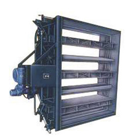 Buy cheap Manual Desulfurization Baffle Door Double Stop Good Rigidity Long Life Span from wholesalers