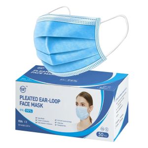 Buy cheap disposable medical mask stock in hand with ce certificate direct face mask factory surgical face mask from wholesalers