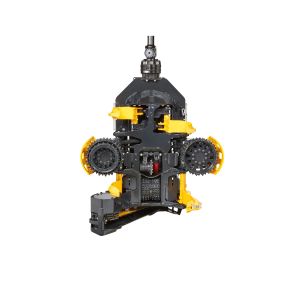 Buy cheap 450-600 Logging harvester head Excavator attachment with free segment cutting Forestry equipment from wholesalers