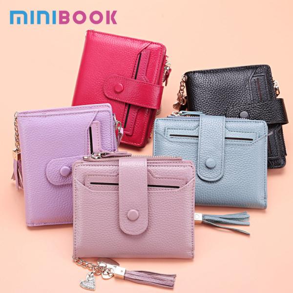 Buy cheap PU Leather Lady Purse ID Window Card Sleeve Wallet Bifold Short Wallet with Custom Logo from wholesalers