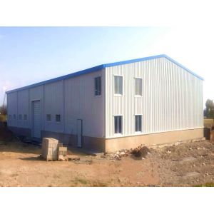 China Commercial Steel Frame Storage Shed With Mezzanine on sale