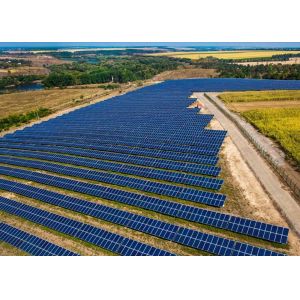 Buy cheap Galvanized Flat Horizontal Axis Solar Tracker Solar Tracking System from wholesalers