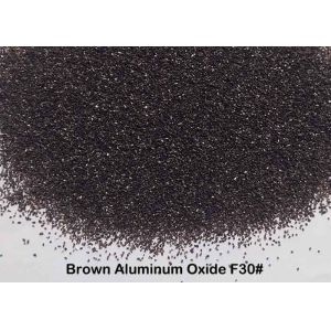 Buy cheap Quick Cutting Force Brown Aluminum Oxide Finish F12 - F220 For Deburring from wholesalers