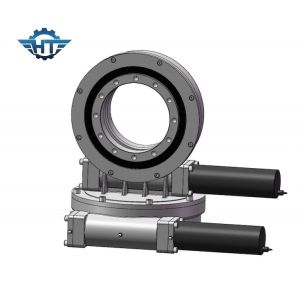 SDE 3'' Dual Axis Slew Drive Gearbox With Hydraulic Planetary For Solar Power
