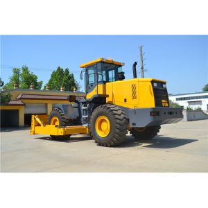 Yellow Weichai Front End Wheel Loader With Angling And Tilting Blade Dozer