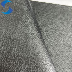 Buy cheap 100% Polyester Knitted Backing Technics PVC Leather Fabric faux leather fabric for car seat cover from wholesalers