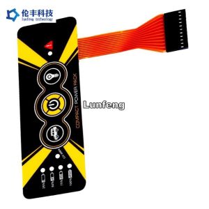 Buy cheap Electric Backlight Membrane Switch With PET Material And Operating Force 50g To 500g from wholesalers