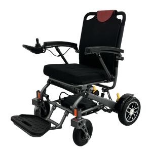 Buy cheap Lightweight Lithium Battery Wheelchair with 4-Shock Absorption System product