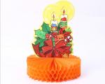 Buy cheap Foreign trade decoration handmade Christmas candle paper sculpture, creative paragraph origami ornaments, birthday cake from wholesalers