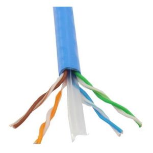 Buy cheap Communication Telephone Cable Wire Polyvinyl Chloride Insulation Blue Sheath from wholesalers