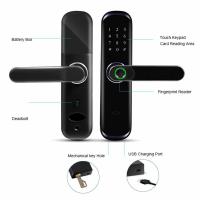 Buy cheap Home Smart Intelligent Lock Tuya Wifi App Security digital fingerprint door lock product