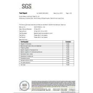 Leepack Industrial Co., Ltd. Certifications