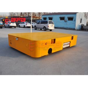 Steerable Tractor Trailer 16T Trackless Transfer Cart Wireless
