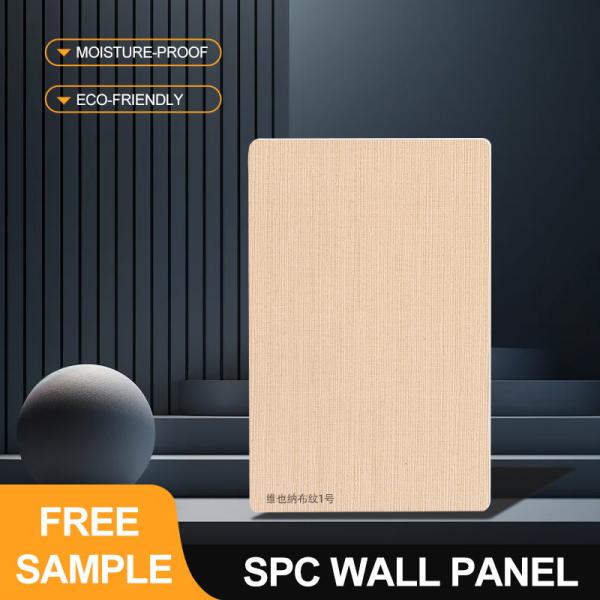 SPC Decorative Wall Panel 600*2440*4mm Waterproof Moisture-Resistant Stone