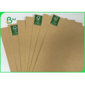 Buy cheap 110gsm To 220gsm Recycled Brown Kraft Liner Paper Board Sheet FDA EU FSC from wholesalers