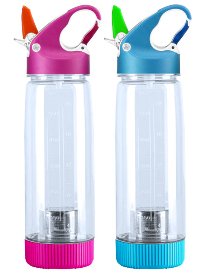 Buy cheap Tea Strainers Water Bottles with invisible straw from wholesalers