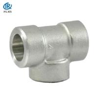 Buy cheap Anti Rust 6000LB SW Steel Pipe Fitting/ ASME B16.11 Socket Equal Tee product