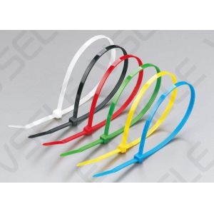 Buy cheap Self Locking Industrial Cable Ties White / Black Organiser Cable Tie Fastener from wholesalers