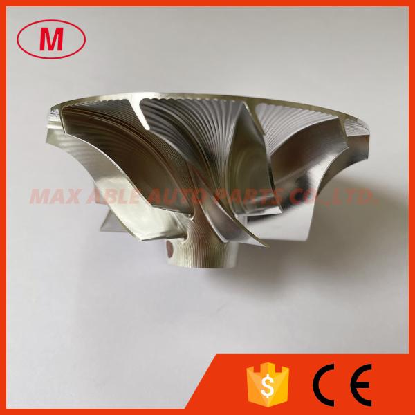 T04E 442293-0015 50.85/74.99mm 6+6 blades turbocharger aluminum 2618/milling/billet compressor wheel for 465225-0002