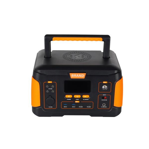 MPPT Controller Portable Power Station with Light Led Lighting Mode and AC