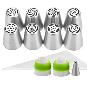 Buy cheap Russian Stainless Steel Pastry Icing Nozzles Decorating Cakes Cake Tips sets product