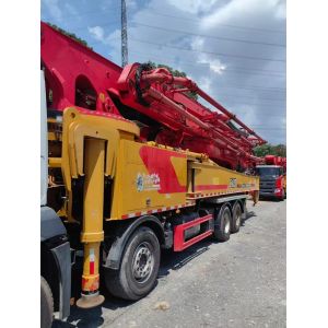 Buy cheap Used SANY Concrete Pump 38m 56m 62m 72m with Benz Chassis and Red from wholesalers