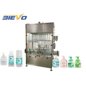 Buy cheap GXZ 2.5kw Liquid Hand Sanitizer Filling Machine Shrink Labeling product