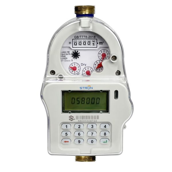 Buy cheap 2025 New Type STS Standard Prepaid Water Meter with Wireless Communication RF Lora LCD Display and Step Price Supports from wholesalers