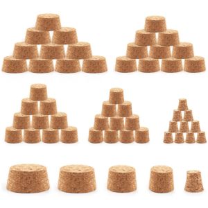 Buy cheap LS Clear Glass Bottle Caps for Conical Cork Wine Bottle Stoppers in Custom Sizes from wholesalers